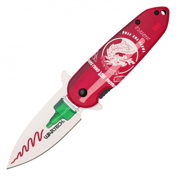 7.25" Wartech Sriracha Pocket Knife