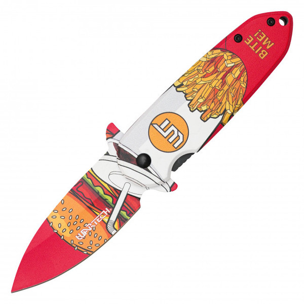 7.25" Burger Combo Pocket Knife