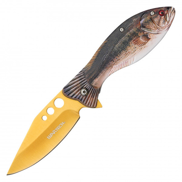 7.75" Largemouth Bass Pocket Knife