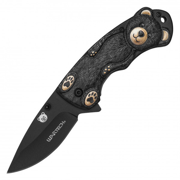 6.75" Black Bear Pocket Knife