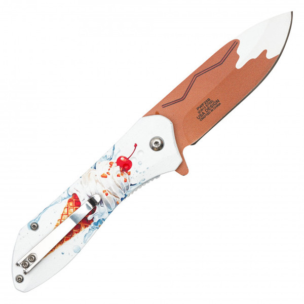 7.75" Ice Cream Cone Pocket Knife