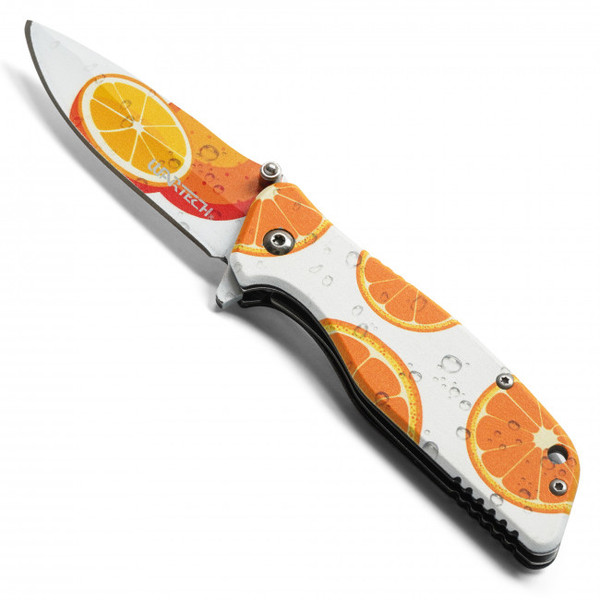 7" Orange Slice Pocket Knife