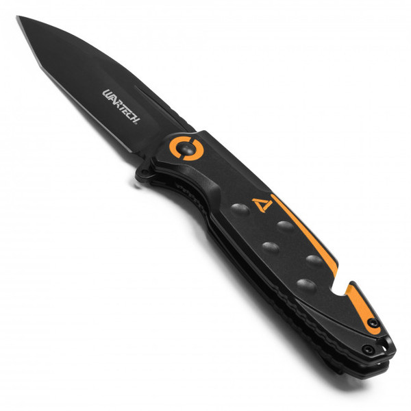7" Black & Orange Pocket Knife