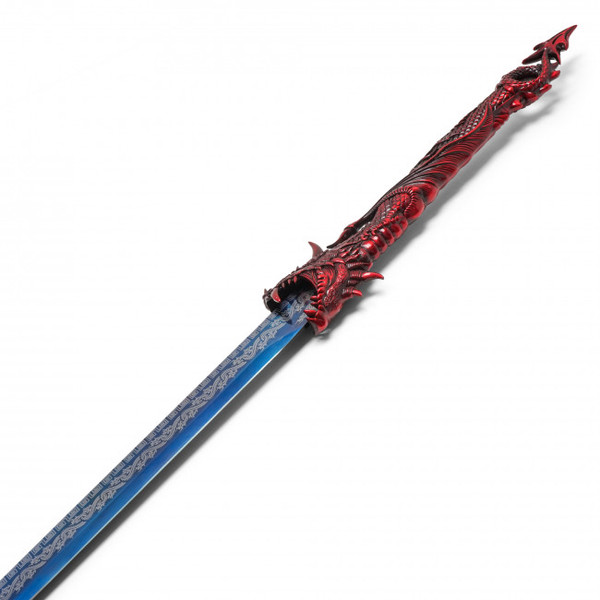 45.5" Red Dragon Steel Katana