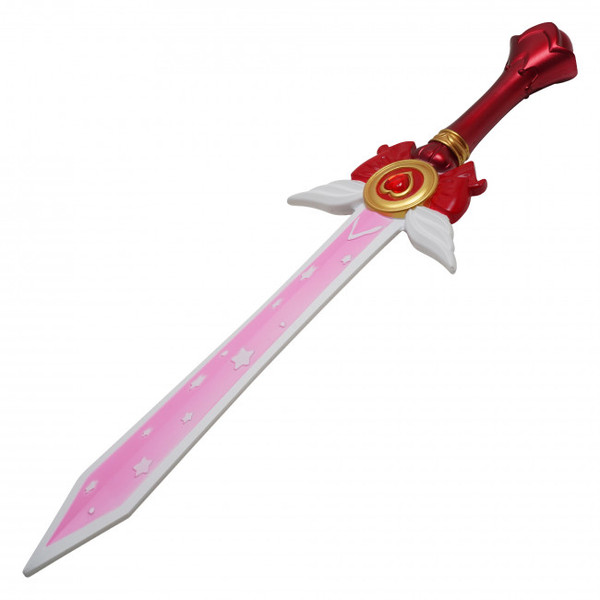 23.5" Foam Queen Battle Sword w/ Heart Jewel