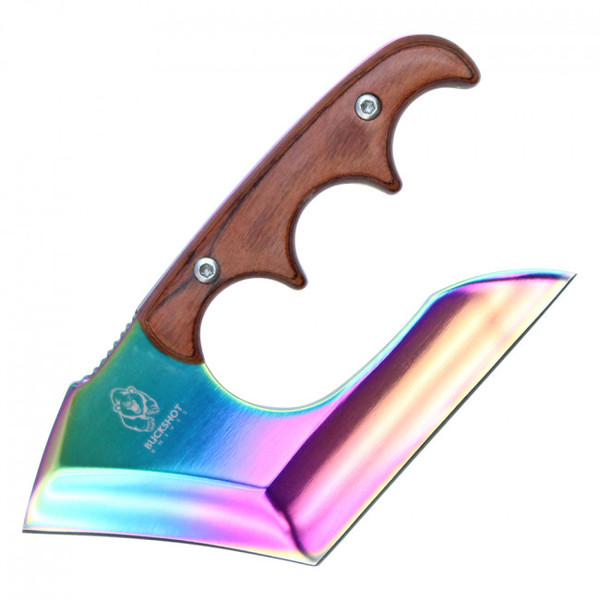 4.75” FIXED BLADE KNIFE - Rainbow