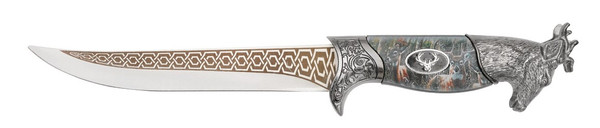 11.25" Ornate Deer Dagger