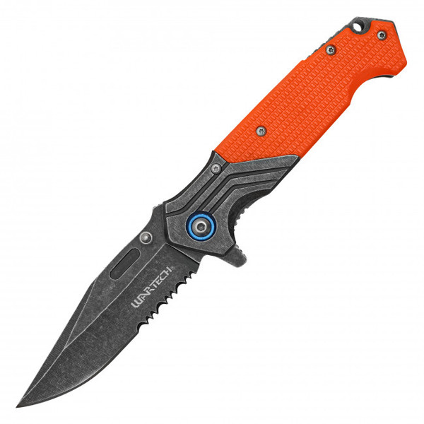 7.75" Tactical Orange Pocket Knife