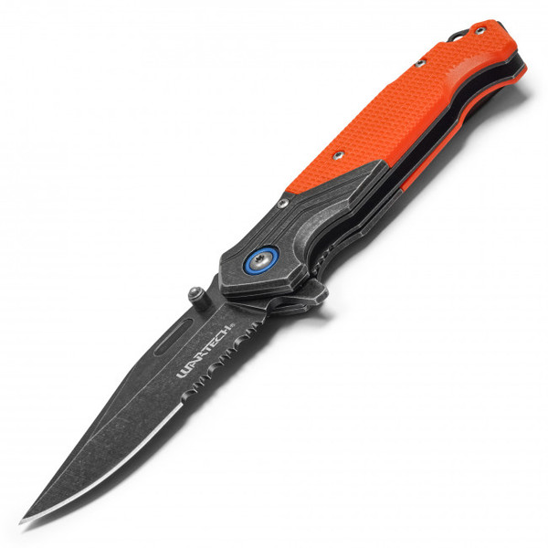 7.75" Tactical Orange Pocket Knife