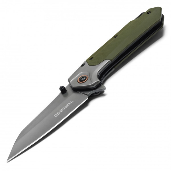 7.75" 2-Tone Green Pocket Knife