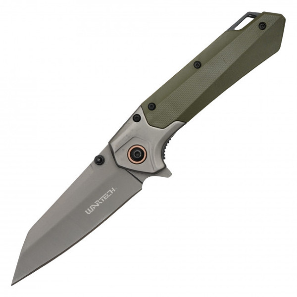 7.75" 2-Tone Green Pocket Knife