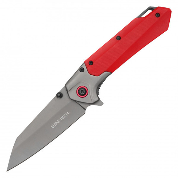 7.75" 2-Tone Red Pocket Knife