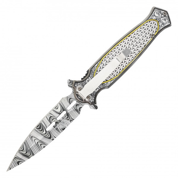 8.25" Geometric Lattice Pocket Knife
