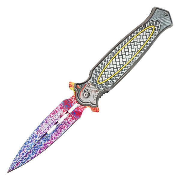 8.25" Acid Lattice Pocket Knife