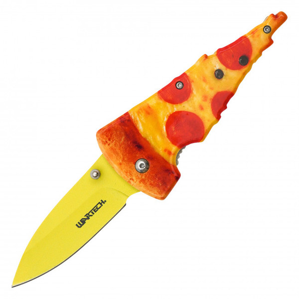 7.5" Pepperoni Pizza Pocket Knife