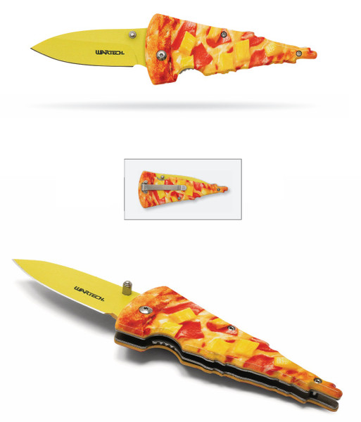 7.5" Hawaiian Pizza Pocket Knife