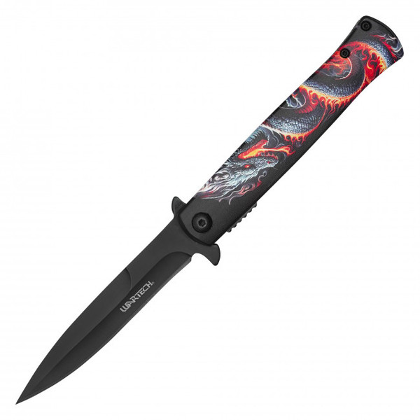 8.25" Inferno Dragon Pocket Knife