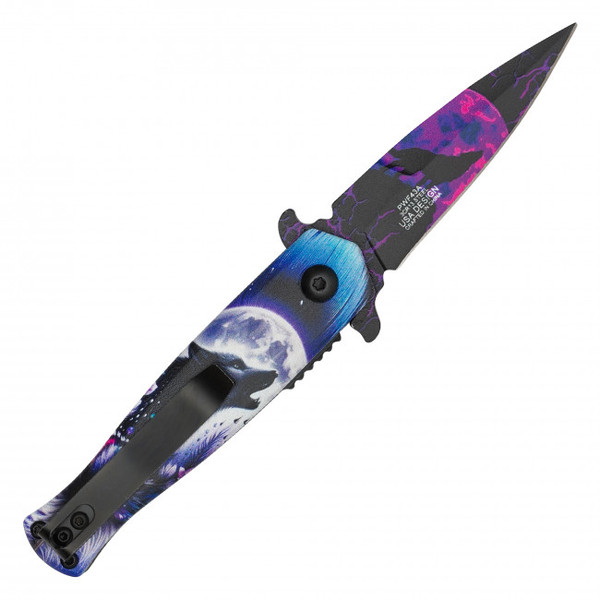 6.25" Moon Wolf Pocket Knife