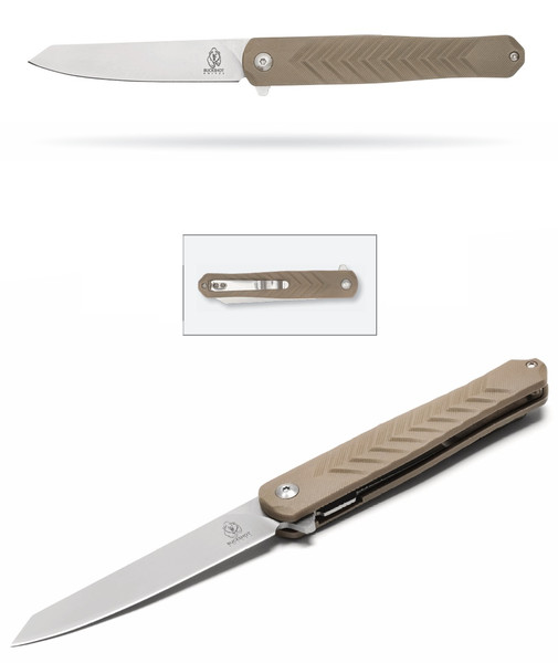 8.5" D2 Slim Desert Pocket Knife