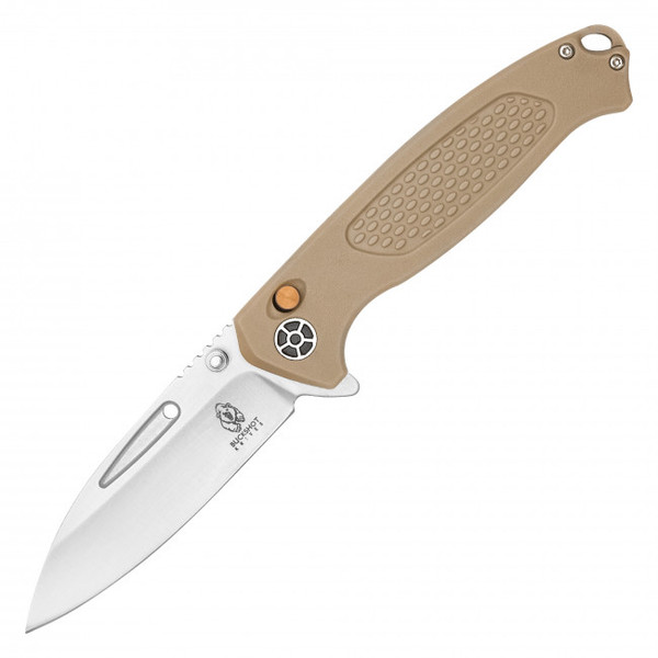 8.25" D2 Desert Textured Pocket Knife