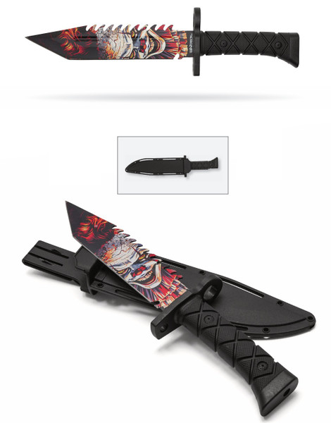 13.25" Clown Hunting Knife