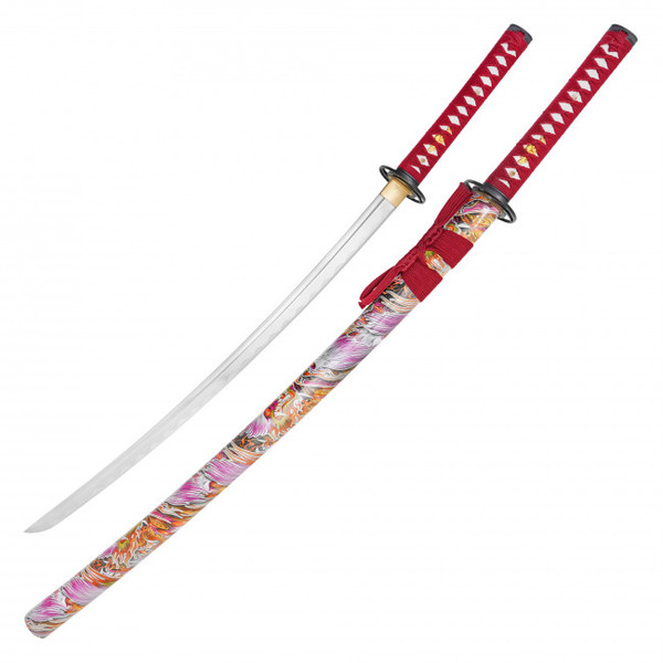 40.5" Dragon Carbon Steel Katana