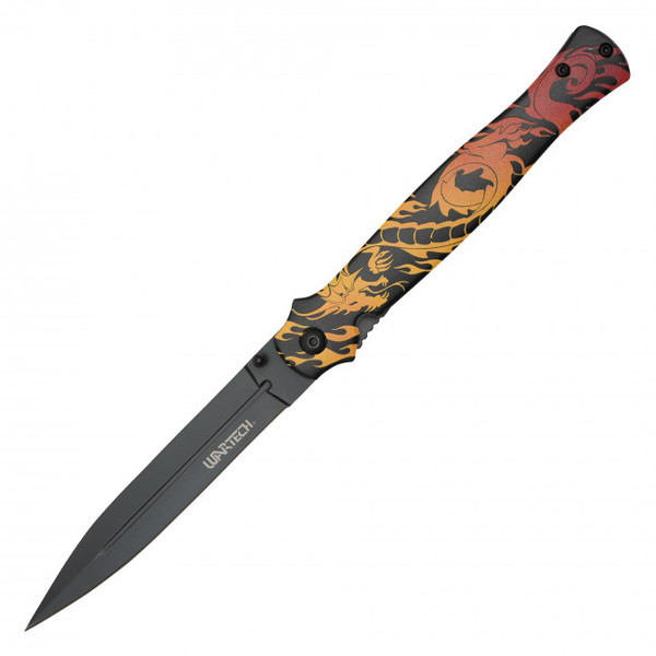 9" Fire Dragon Pocket Knife