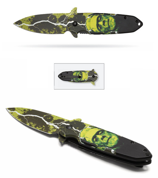 7.25" Frankenstein Pocket Knife