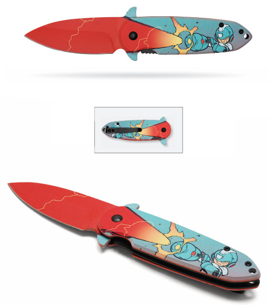 7.25" Mega Buster Pocket Knife