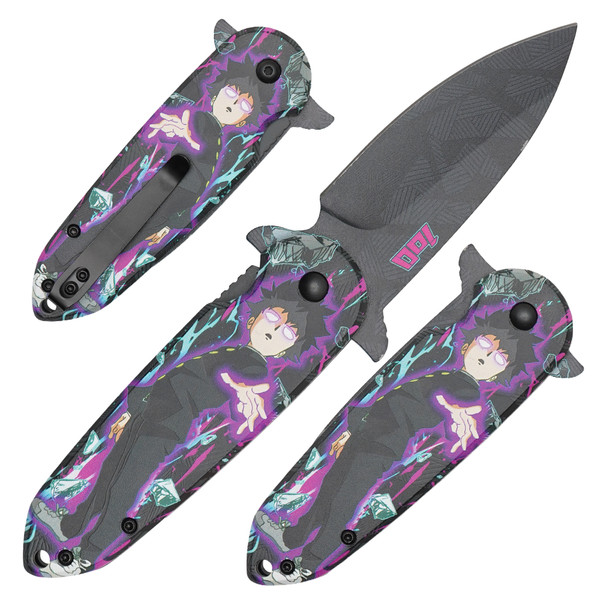7.25" Mob Psycho Pocket Knife
