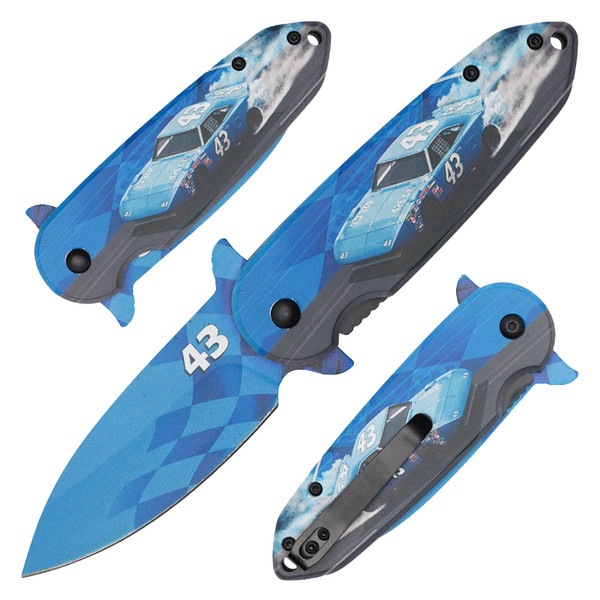 7.25" Petty Blue Pocket Knife
