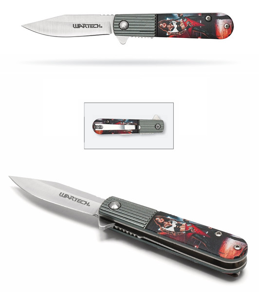 5.75" Rebel Rose Pocket Knife