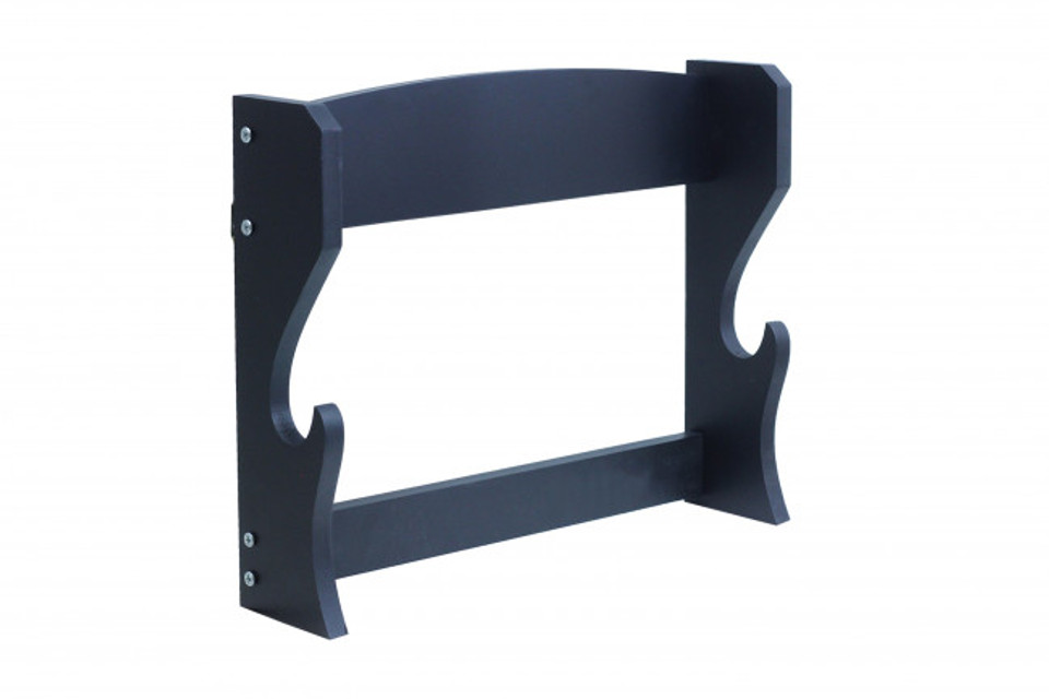 One Tier Wooden Wall Katana Sword Holder Stand