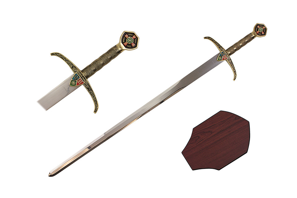 42" Robin Hood Sword with Plaque