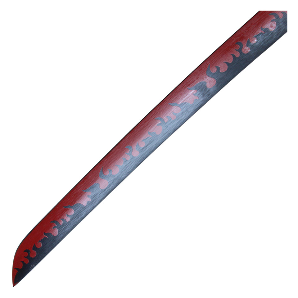 41" Metal Fantasy Samurai Replica Sword w/ Scabbard