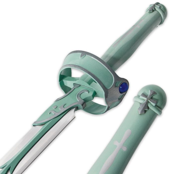 41" Asuna Yuuki Lambient Light White Carbon Steel Sword