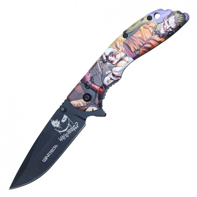 8” ASSISTED OPEN JOKER POCKET KNIFE