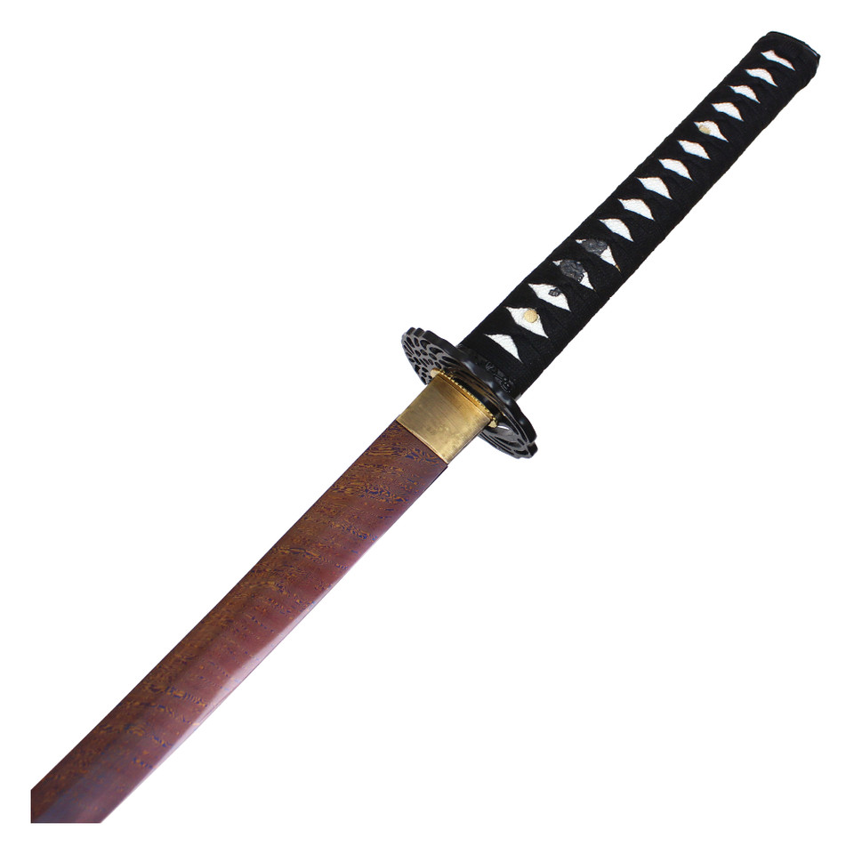 41“ DAMACUS SHARP Blade Katana Handmade Samurai Sword with Crane Tsuba