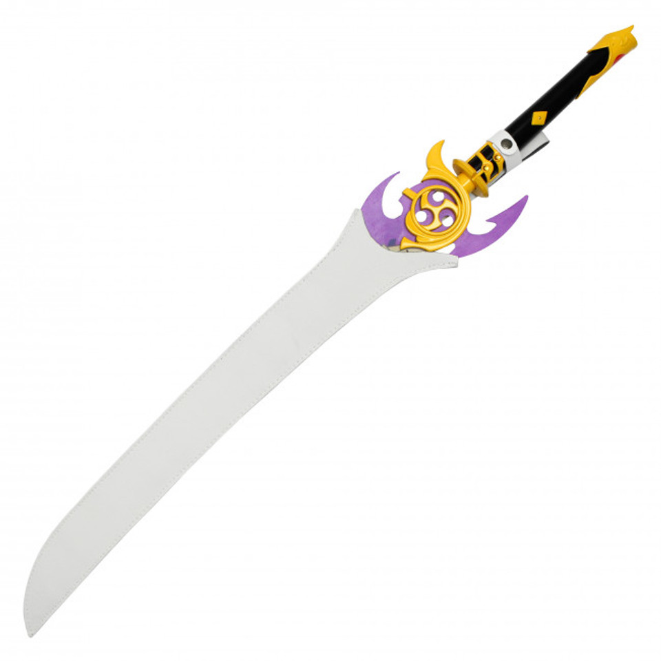 37" Fantasy Sword w/ Purple Steel Blade