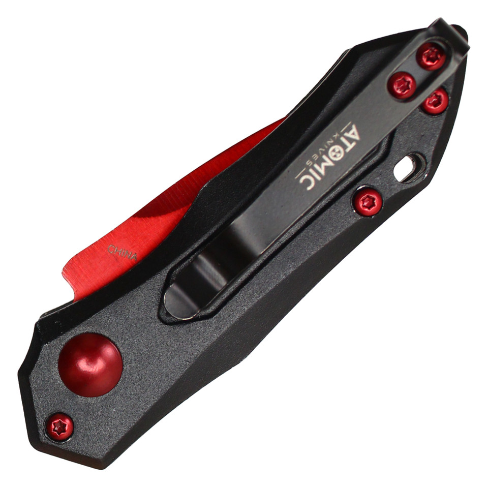 3" Closed 1.75" Blade Mini Knife - Red