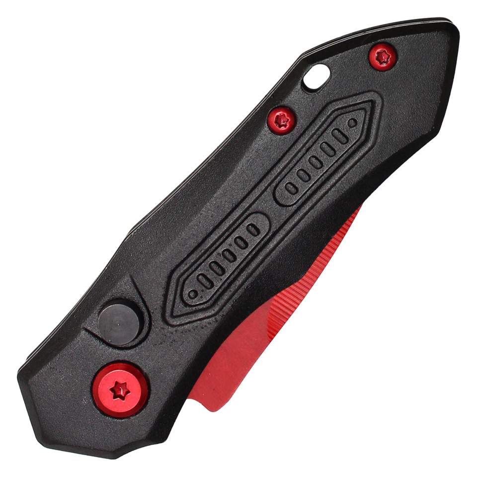 3" Closed 1.75" Blade Mini Knife - Red