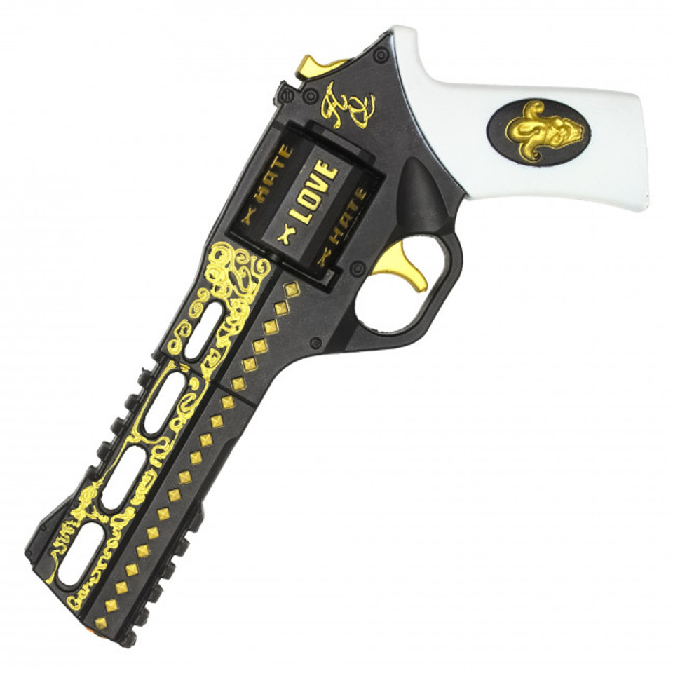 11" Love/Hate Pistol Foam Replica Prop Gun