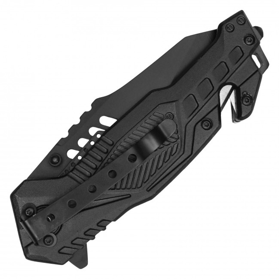 Tactical Pocket Knife - Black