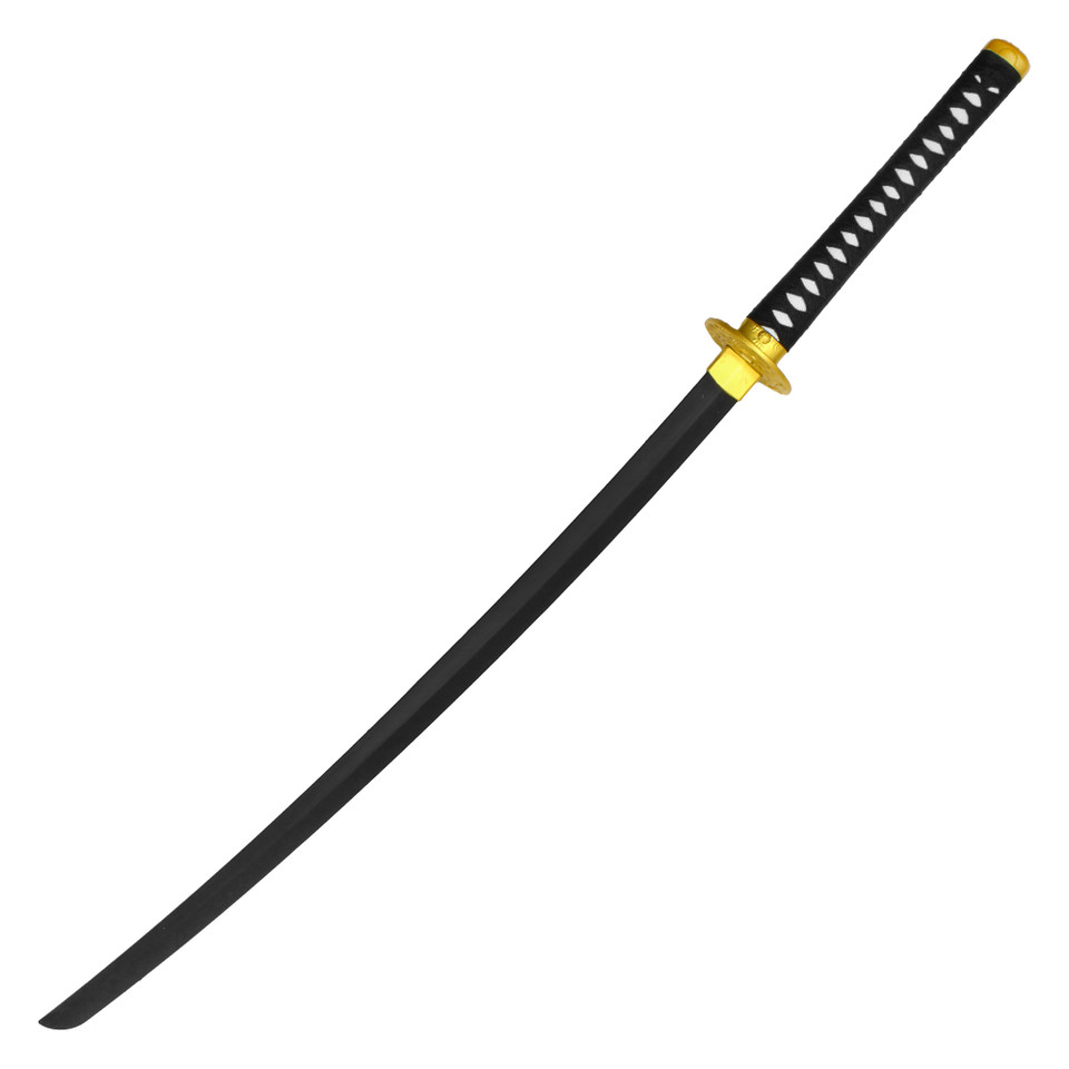 40" Black Dragon Foam Katana w/ Scabbard