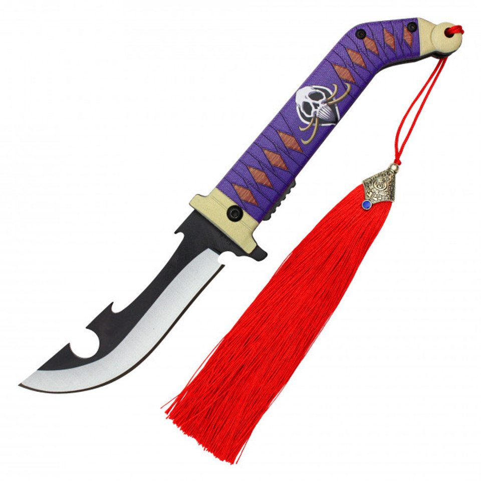 9" Whitebeard Pocket Knife w/ Tassel