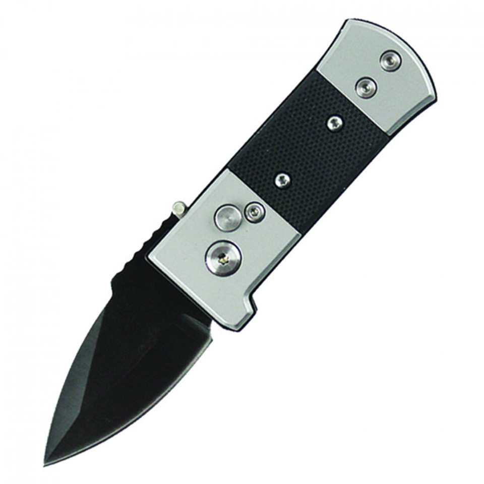 5" Closed 1.75" Blade Micro Push Knife - G10