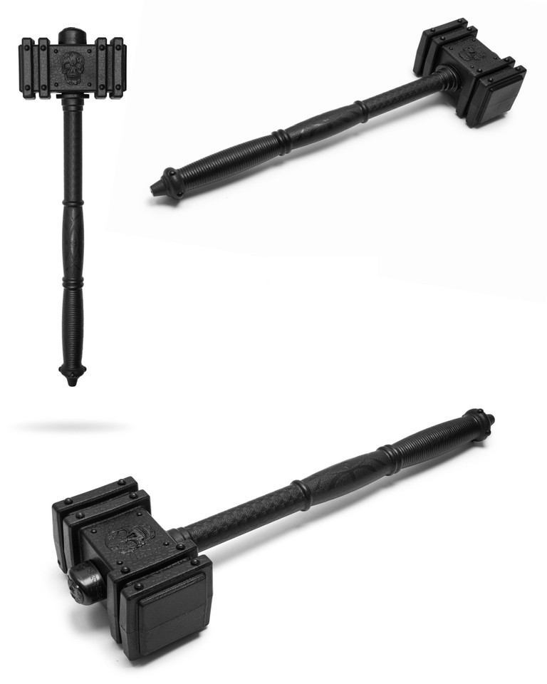 21.5" Medieval Black Hammer