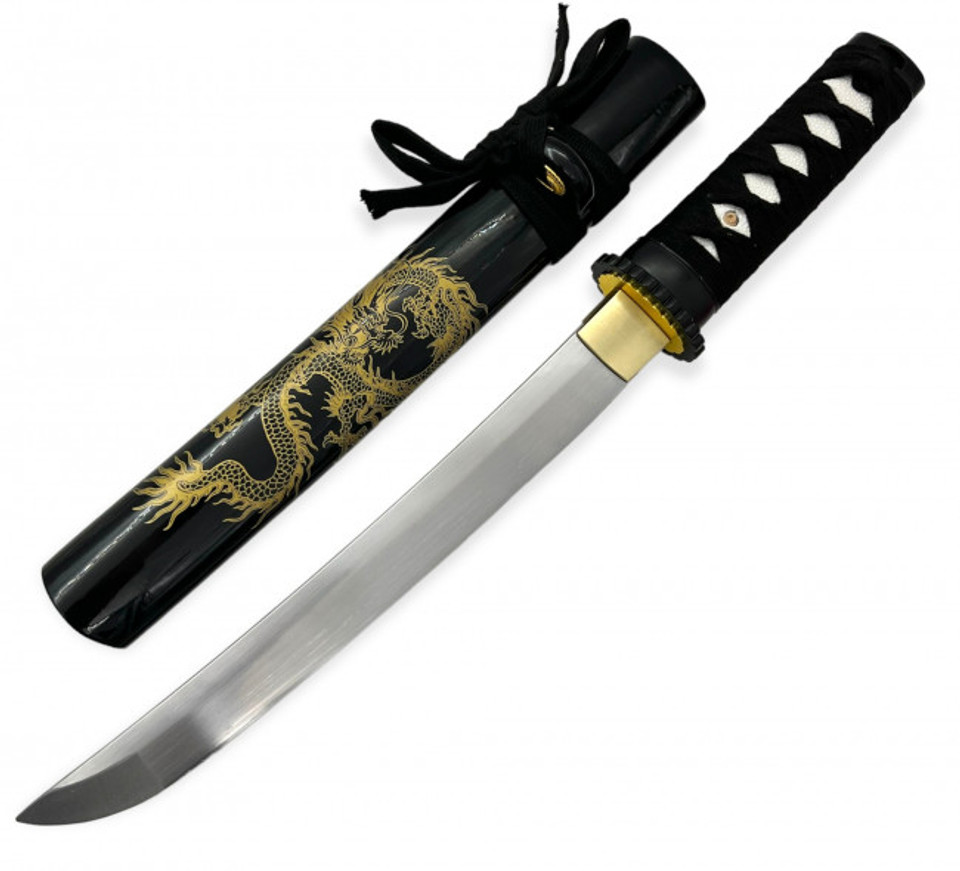 16.25" Dragon Tanto Sword