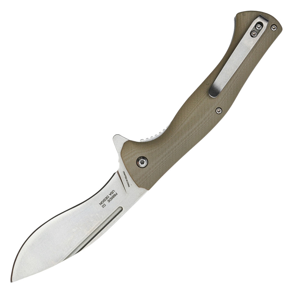 8.75" Desert D2 Pocket Knife