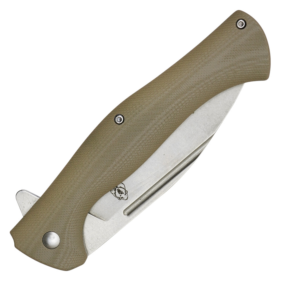 8.75" Desert D2 Pocket Knife